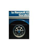 1972 RENAULT 12 GORDINI BROCHURE FRANS