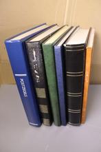 Nederland  - 6 Lege stockboeken met witte bladen, Postzegels en Munten, Postzegels | Nederland, Gestempeld