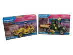 Playmobil - Playmobil Dollhouse Oldtimer & Lieferwagen Set