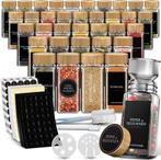 2dekans | Soothe 36 Glazen Kruidenpotjes Vierkant met Bamboe, Ophalen of Verzenden, Nieuw