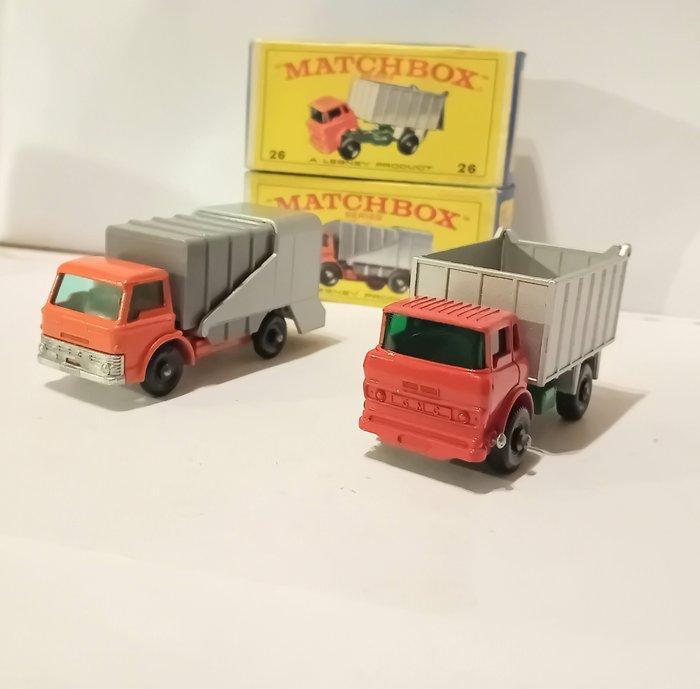 Matchbox 1:64 - Camion miniature (2) - GMC Tipper Truck (26), Hobby en Vrije tijd, Modelauto's | 1:5 tot 1:12