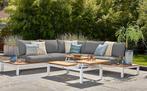 Suns Memphis loungeset light antraciet - wit |, Tuin en Terras, Tuinsets en Loungesets, Nieuw