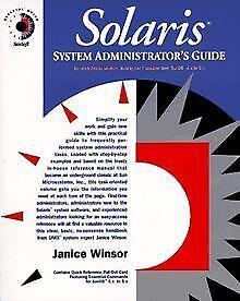 Solaris System Administrators Guide  Janet Winsor  Book, Boeken, Overige Boeken, Zo goed als nieuw, Verzenden