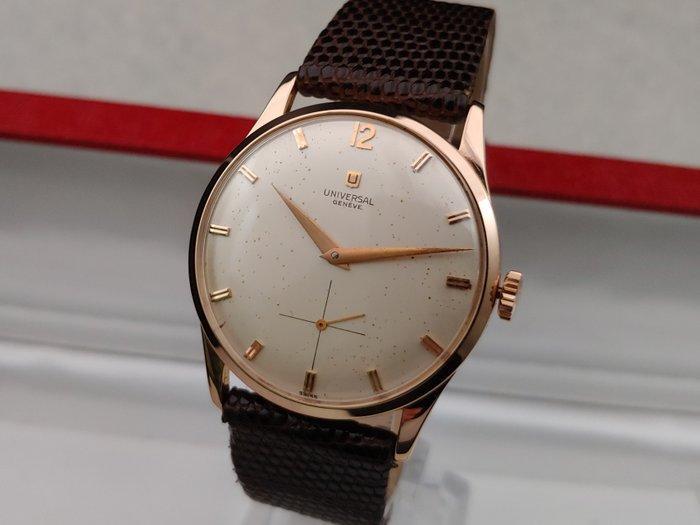 Universal Genève - Classic Vintage gold 18kt - Caliber 1200, Handtassen en Accessoires, Horloges | Heren