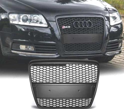 CALANDRE AUDI A6 4F 04-08 LOOK RS6 NOIR, Auto-onderdelen, Carrosserie, Verzenden