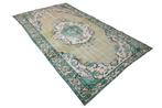 Green vintage - Vloerkleed - 305 cm - 170 cm - met, Huis en Inrichting, Nieuw
