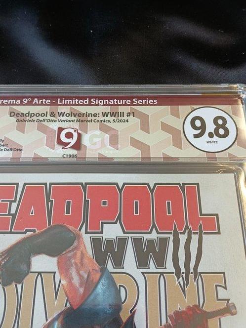 Deadpool & Wolverine: WWIII 1 - 1 Signed graded comic -, Boeken, Strips | Comics
