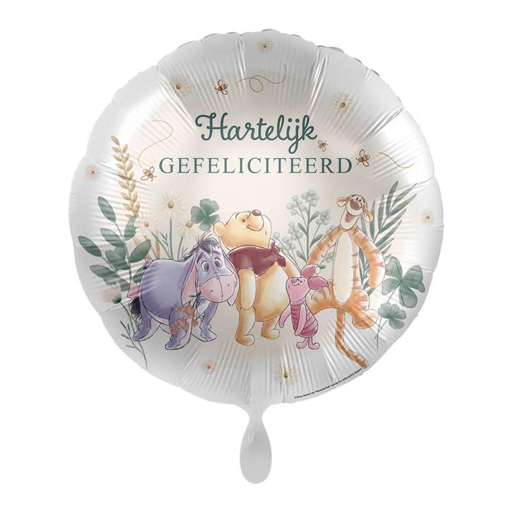 Winnie The Pooh Helium Ballon Leeg 45cm, Hobby en Vrije tijd, Feestartikelen, Nieuw, Verzenden