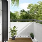 vidaXL Écran de balcon blanc 90x700 cm 100% polyester, Neuf, Verzenden