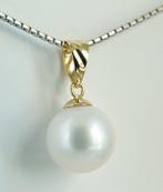 Zonder minimumprijs - Hanger - 18 karaat Geel goud Parel -