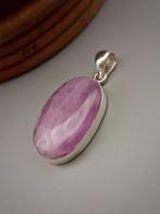 Pièce unique, bijou en argent 925 avec Kunzite de qualité