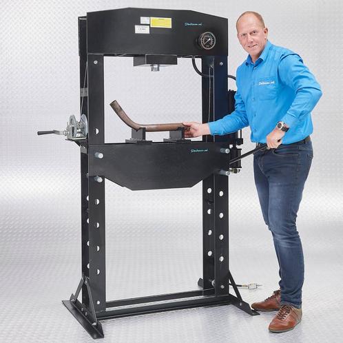 Datona Werkplaatspers 50 ton hydropneumatisch - datona, Doe-het-zelf en Bouw, Gereedschap | Overige machines, Ophalen of Verzenden