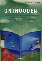 Leer te onthouden 9789057645266 D. OBrein, Boeken, Verzenden, Zo goed als nieuw, D. O'Brein