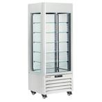 FULL glazen vitrine 440 Lt., 5 glazen niveaus, geventileerd, Verzenden