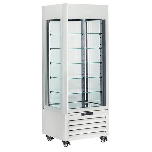 FULL glazen vitrine 440 Lt., 5 glazen niveaus, geventileerd, Articles professionnels, Horeca | Équipement de cuisine, Envoi