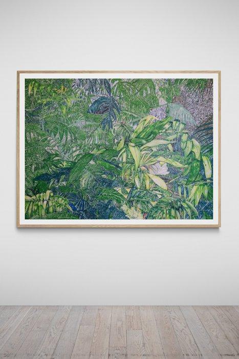 Nelson Magro - “Grandes Serres du Jardin des Plantes -, Antiek en Kunst, Kunst | Schilderijen | Modern