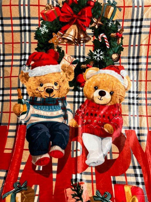 Zachte en warme kerstruitjesdeken - Plaid - 160 cm - 130 cm, Diversen, Kerst