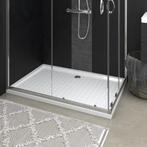 vidaXL Douchebak met noppen 80x120x4 cm ABS wit, Doe-het-zelf en Bouw, Verzenden, Nieuw
