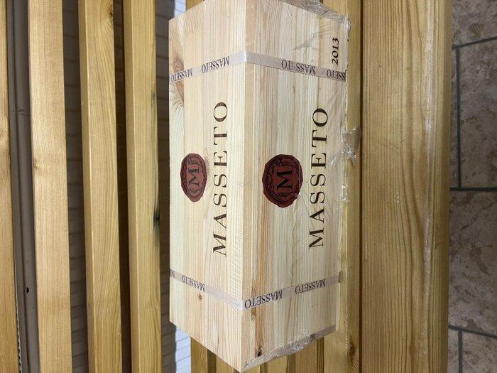 2013 Masseto - Toscane, Super Tuscans IGT - 1 Dubbele, Verzamelen, Wijnen