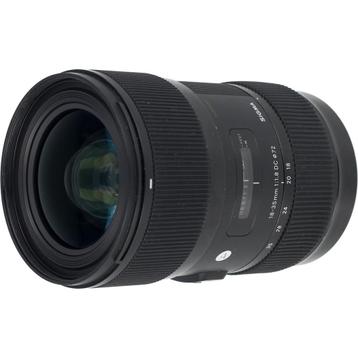Sigma 18-35mm F/1.8 DC HSM Art Canon EF-S occasion, Verzenden