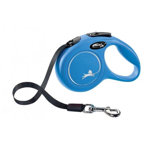 Flexi lijn classic xs, 3 m, riem, tot 12kg blauw - kerbl, Dieren en Toebehoren, Honden-accessoires, Nieuw