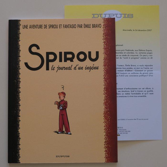 Spirou et Fantasio - Spirou, le journal dun ingénu +, Boeken, Stripverhalen