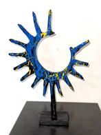 Derme Abdoulaye - Sculpture, Rayonnement abstrait ou Éclipse