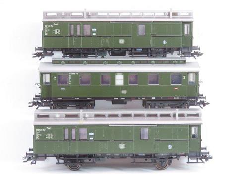 Märklin H0 - 43050/42358 - Transport de fret - 3 voitures,, Hobby & Loisirs créatifs, Trains miniatures | HO