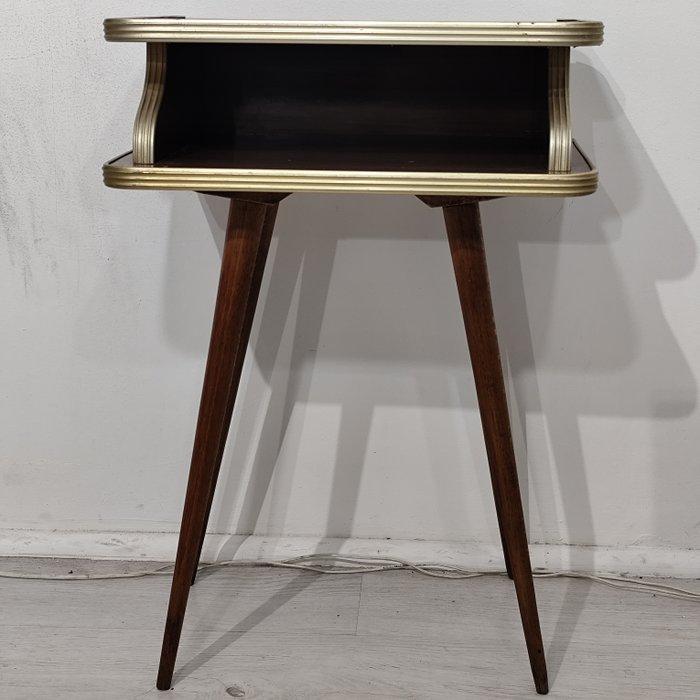 Dressoir - Hout, Metaal, mieren - Mid-eeuwse Formica-tafel, Antiek en Kunst, Kunst | Designobjecten