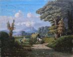 Vincenzo Scala(1839-1893) - Paesaggio nei pressi di Napoli