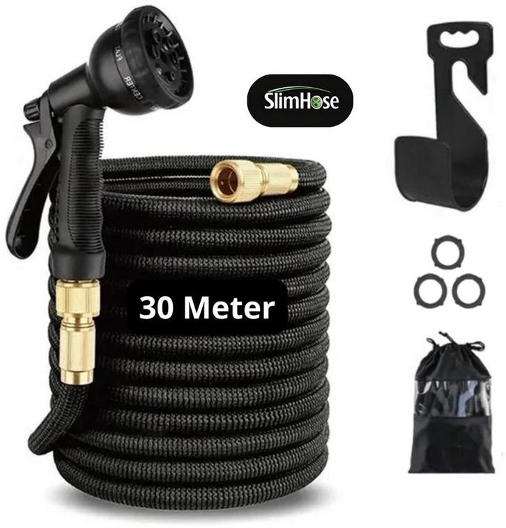 Slimhose - Tuinslang - Uitrekbaar - Multifunctioneel - 10 Fu, Tuin en Terras, Tuinslangen, Nieuw, Ophalen of Verzenden