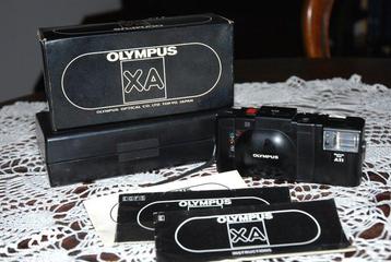 Olympus XA con flash A11 Appareil photo argentique