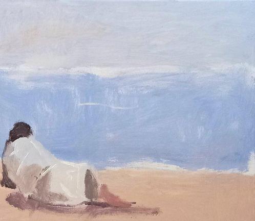 GONZHO - Silencio en pose (No reserve), Antiek en Kunst, Kunst | Schilderijen | Modern