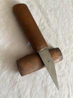 Tant - Oud gesigneerd klein mes, gereedschap - vlak scherp, Antiquités & Art
