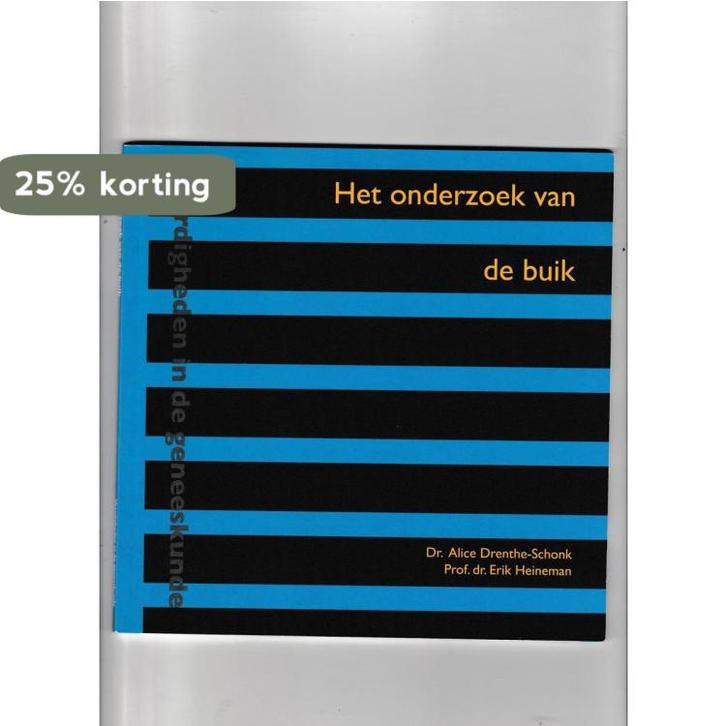 Het onderzoek van de buik 9789077201039 A. Drenthe, Boeken, Wetenschap, Gelezen, Verzenden