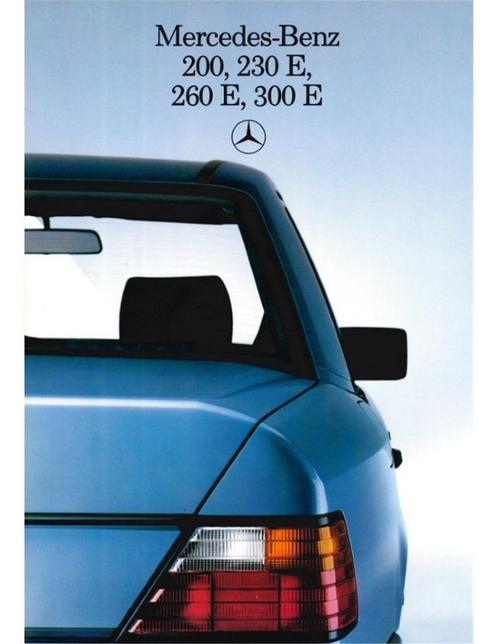 1985 MERCEDES BENZ E KLASSE BROCHURE NEDERLANDS, Boeken, Auto's | Folders en Tijdschriften, Ophalen of Verzenden