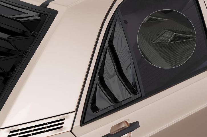 Zijruitbekleding met ABE voor Mercedes Benz W201 / 190 berli, Auto-onderdelen, Carrosserie, Nieuw, Verzenden