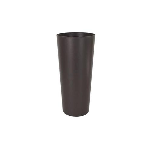 Hoge kunststof bloempot grijs D37xH80 Monaco, Jardin & Terrasse, Pots de fleurs, Envoi