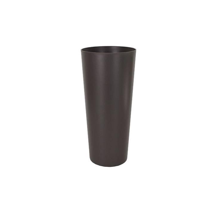 Hoge kunststof bloempot grijs D37xH80 Monaco, Jardin & Terrasse, Pots de fleurs, Envoi