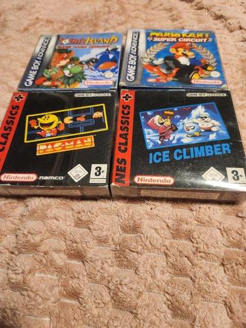 Nintendo - Gameboy Advance - 4x Game Boy Advance CIB (Mario