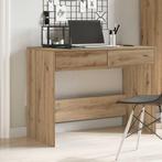 vidaXL Bureau 101x50x76,5 cm bewerkt hout artisanaal, Huis en Inrichting, Verzenden, Nieuw