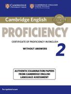 Cambridge English Proficiency 2 students book without, Verzenden, Gelezen, University Of Cambridge Local Examinations Syndicate