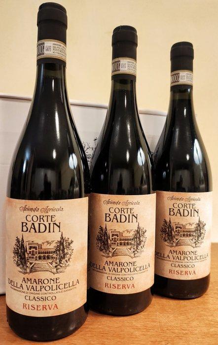 2015 Corte Badin - Amarone della Valpolicella Riserva - 3, Verzamelen, Wijnen