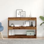 vidaXL Boekenkast/Roomdivider in Oud Hout, 100x30x72 cm,, Verzenden, Nieuw