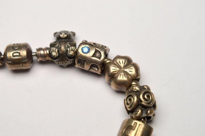 Zonder minimumprijs - Pandora - Armband 925 zilver - bedels, Handtassen en Accessoires, Armbanden