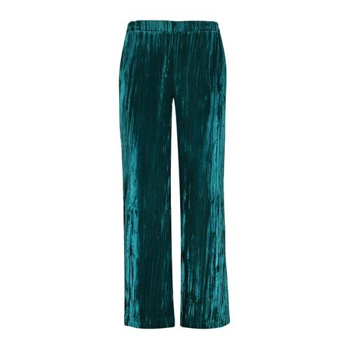 Toupy • groene velvet broek • XS, Kleding | Dames, Broeken en Pantalons, Verzenden