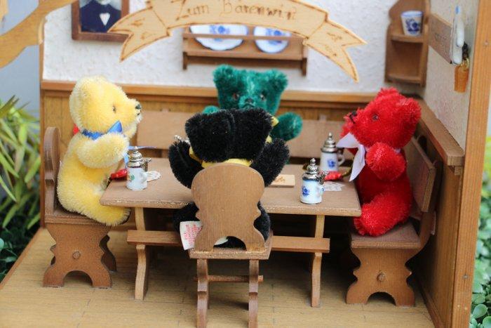 Hermann: politiek Teddyberen café - Teddybeer - Duitsland, Antiek en Kunst, Antiek | Speelgoed