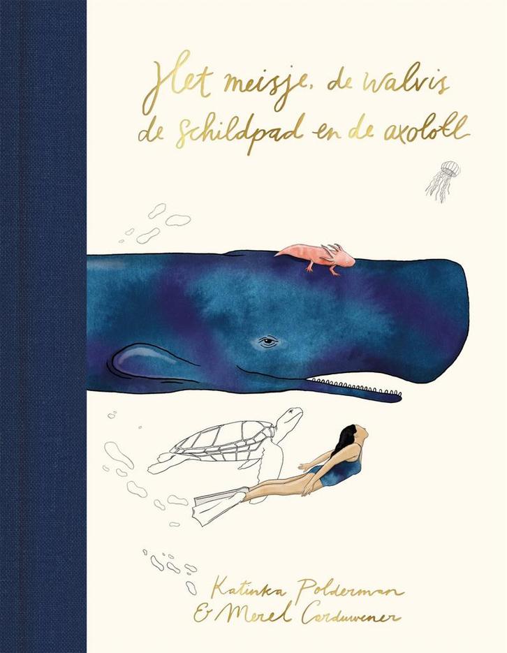 Het meisje, de walvis, de schildpad en de axolotl, Boeken, Romans, Zo goed als nieuw, Verzenden
