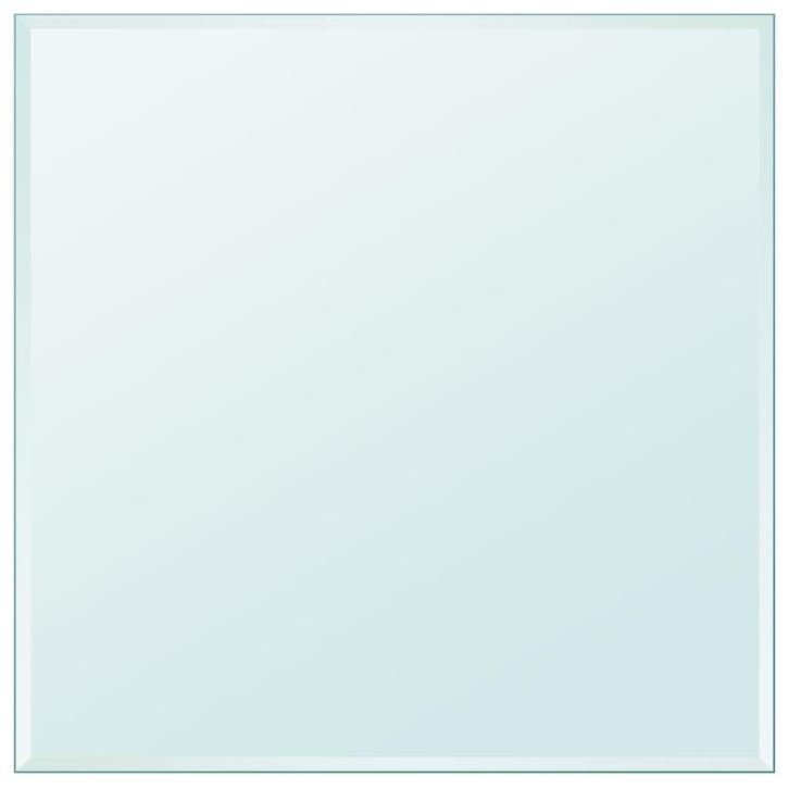 vidaXL Tafelblad van gehard glas 700x700 mm vierkant, Huis en Inrichting, Tafelonderdelen, Nieuw, Verzenden