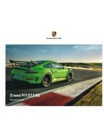 2019 PORSCHE 911 GT3 RS HARDCOVER BROCHURE PORTUGEES, Ophalen of Verzenden